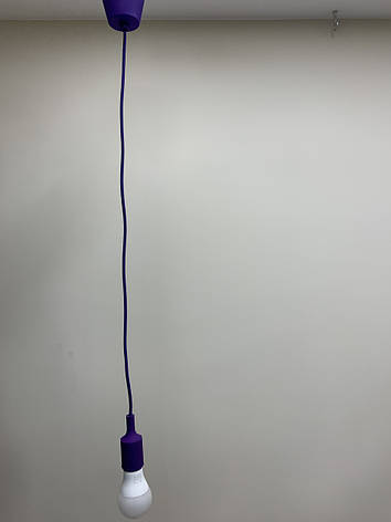Фіолетовий силіконовий підвіс (915-002-1 purple), фото 1