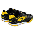 Взуття для футзалу DIFENO 230465-2 розмір 40-45 чорний-золотий, фото 5