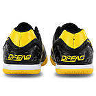 Взуття для футзалу DIFENO 230465-2 розмір 40-45 чорний-золотий, фото 6