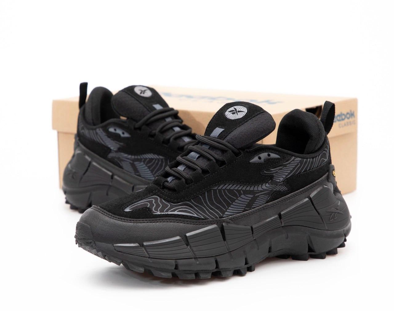 Чоловічі чорні Кросівки Reebok Zig Kinetica 2.5