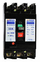 Автоматичний вимикач УКРЕМ ВА-2004N/63 3р 32А АСКО