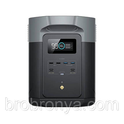 Портативна зарядна станція EcoFlow Delta 2 Max 2048Wh, 2400W, фото 1