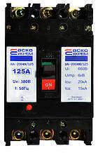 Автоматичний вимикач УКРЕМ ВА-2004N/125 3р 125А АСКО