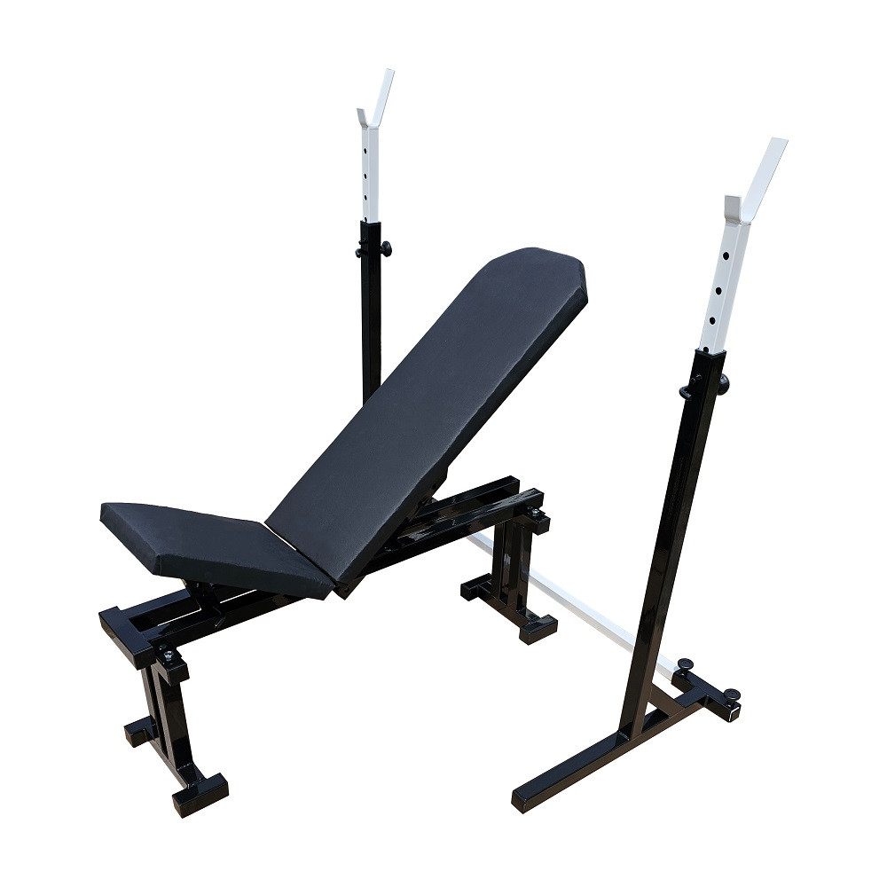 Лава А477-Ч2 регульоване навантаження 300 кг + стійки під штангу з нижніми упорами до 200 кг B_2346, фото 1