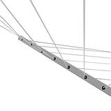 Сушарка 50 метрів Gardlov 24225 Садова складна для білизни B_2352, фото 8