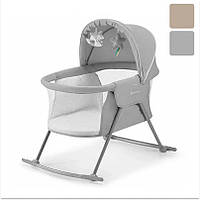 Ліжечко дитяче KiderKraft Lovi колиска 3в1 для новонароджених B_2357 Сірий