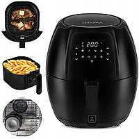 Аерофритниця Zeegma Knapper GRAND Black Аерогриль фритюрниця побутова B_2373