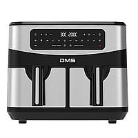 Аерофрітюрниця DMS HF-11S Duo 2400 Вт 11 л двокамерна фритюрниця побутова B_2374