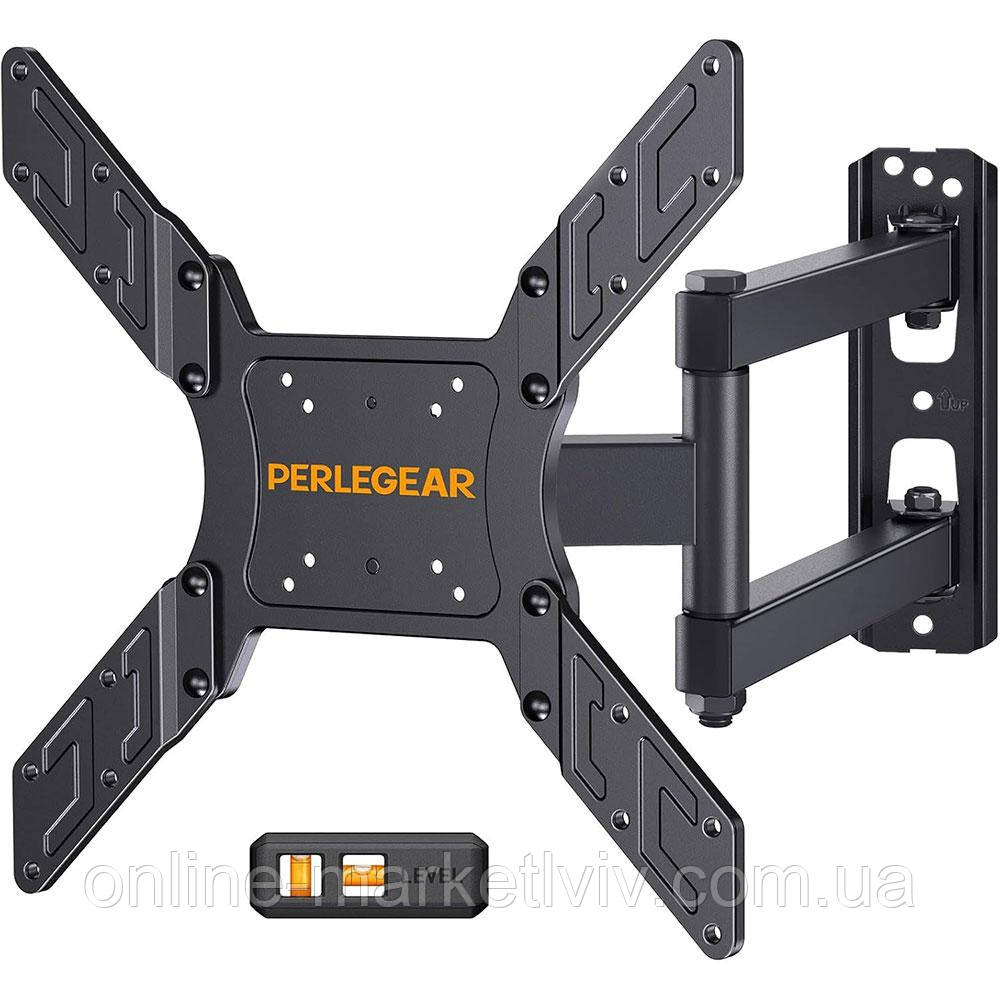 Настінний кронштейн для телевізора 26-60'', до 45 кг, Perlegear PGMFK6 / Поворотне кріплення для телевізора