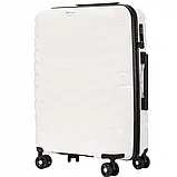 Валіза дорожня Wings PHX01 Білий пластик на колесах для поїздок подорожей B_2377, фото 2