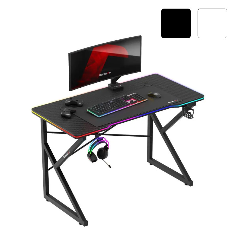 Комп'ютерний стіл HUZARO Hero 1.7 RGB ігровий для геймерів B_2378, фото 1