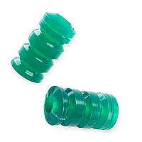 Відбійник 2110,2170,2190 передн. силікон зелений (2шт)