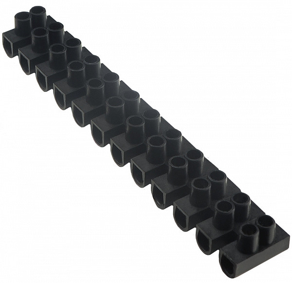 Клемні колодки 10 мм2 / 10А чорна тип W (U)