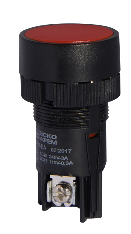 XB2-ЕA142 Кнопка "Стоп" червона (NC)