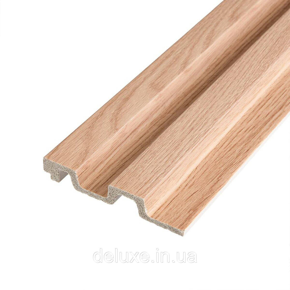 Рейка декоративна PS 2900х120х20мм Бук SW-00002145-, фото 1