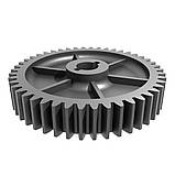 Шестерня редуктора Arita AMG 5200 SS м'ясорубки на металевому валу, D 82,5 мм, фото 3