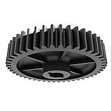 Шестерня редуктора Arita AMG 5200 SS м'ясорубки на металевому валу, D 82,5 мм, фото 2