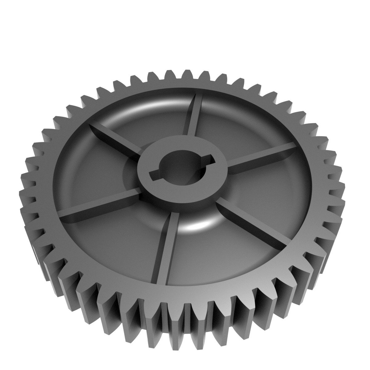 Шестерня редуктора Arita AMG 5200 SS м'ясорубки на металевому валу, D 82,5 мм, фото 1