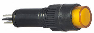 Сигнальна арматура AD22E-8DS жовта 220V АC