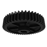 Шестерня редуктора Arita AMG 5200 SS м'ясорубки на металевому валу, D 82,5 мм, фото 4