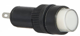 Сигнальна арматура AD22E-10DS біла 24V АC/DC