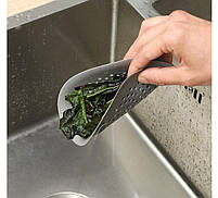 Ситечко для ванної. Фільтр для раковини та душу білий. Ситечко для уловлювання волосся., фото 4