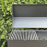 Решітка-гриль сталева для мангалу-барбекю B_2426, фото 5