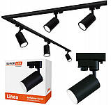 Світильник стельовий SuperLED 5x10W 3м 969 Комплект освітлення B_2433, фото 10