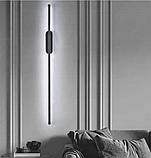 Світильник світлодіодний настінний Aptel 6вт ZD116A чорний для дому офісу B_2434, фото 2