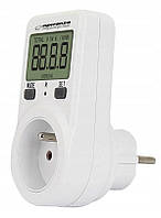 Вимірник споживання електроенергії ESPERANZA 16 А 3680 Вт ELA102 електронний ватметр B_2436