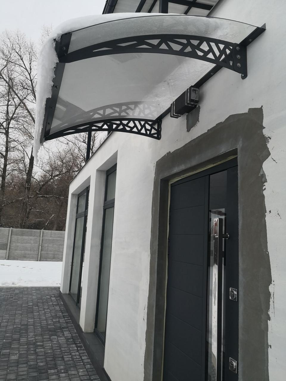 Дашок 1.5 x 1 м Hi-tech, металевий з монолітним полікарбонатом