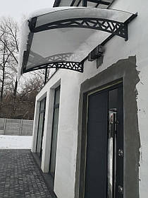 Дашок 1.5 x 1 м Hi-tech, металевий з монолітним полікарбонатом