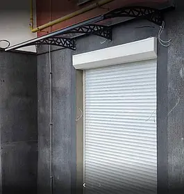 Дашок 1.5 x 1 м Hi-tech, металевий з монолітним полікарбонатом