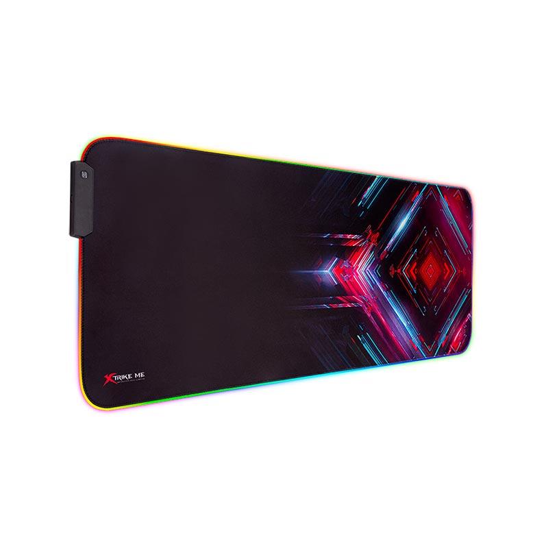 Ігрова поверхня з підсвіткою XTRIKE ME MP-606 RGB Mouse Pad 800x300x4mm килимок для миші