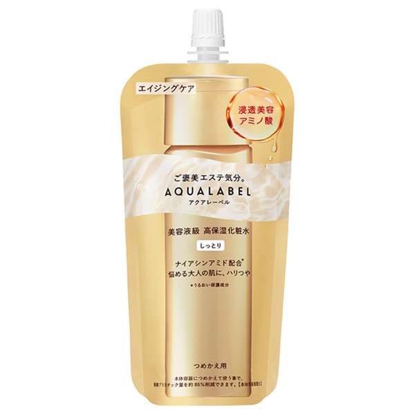Shiseido Aqualabel Treatment Lotion Oil in Антивіковий зволожуючий лосьйон сироваткового типу, Refill 150 мл, фото 1
