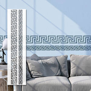 Трафарет для декоративної штукатурки з безшовним малюнком. (250х1020)