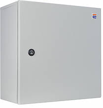 Корпус з монтажною панеллю металевий 40*40*20, IP31, серії UBox