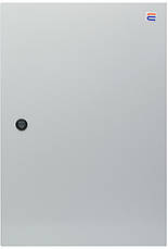 Корпус з монтажною панеллю металевий 60*40*25, IP31, серії UBox, фото 4