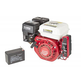 Двигун бензиновий 175F 20 мм бензиновий двигун для генератора 6.8 к.с