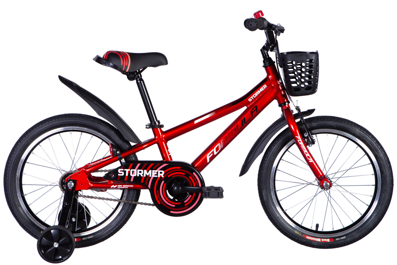 Дитячий велосипед 18" Formula AL STORMER BH на зріст 105-115 см червоний