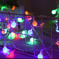 Гірлянда Ретролампи 20 LED 3 м USB RGB, фото 6