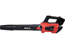 Повітродувка присадибна акумулятор YATO: Li-Ion 36V (2х 18V), продуктивн.- 900 м³/хв (БЕЗ АКУМУЛЯТО, фото 2