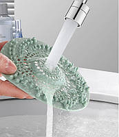 Фільтр для зливу душової кабіни та ванни. Білий фільтр-ситечко уловлювач волосся для захисту від засмічення., фото 4