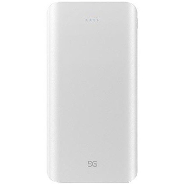Універсальна мобільна батарея Gusgu Xiamen Mini 80000M 20000 mAh White (GB/T-35590/UA-102807), фото 1