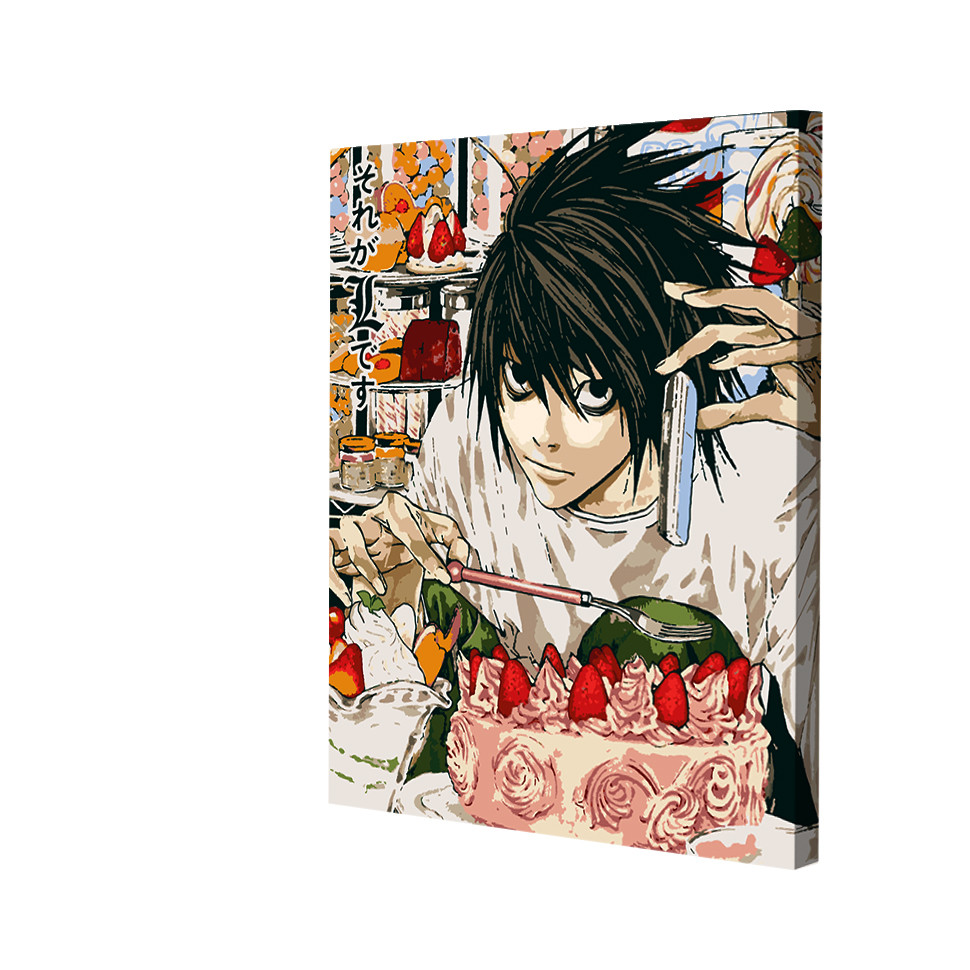 Картина за номерами Riviera Blanca Death Note 40x50 см (RB-1018)