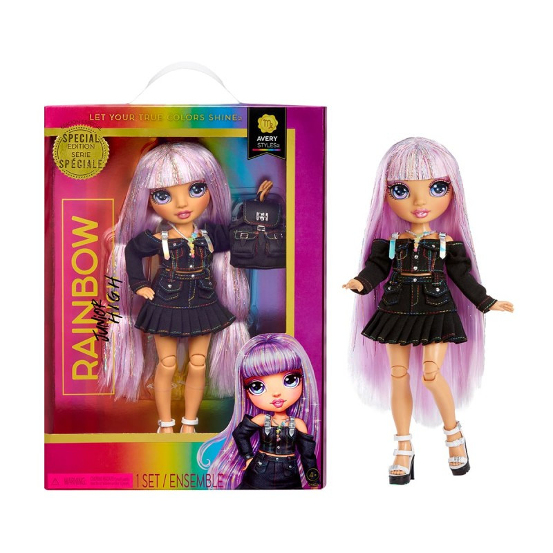 Лялька Rainbow High Junior High Ейвері Стайлз (590798)