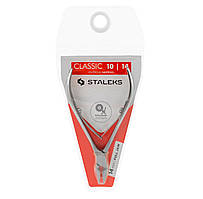 Staleks Pro Classic NE-10-14 (14 мм) - професійні кусачки з нержавіючої сталі, для манікюру та педикюру