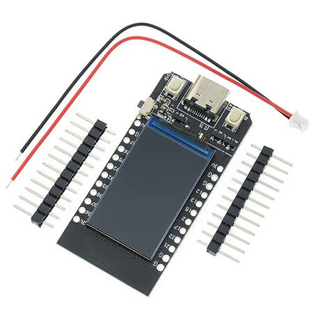 Модуль T-Display ESP32 з Wi-Fi і Bluetooth, плата розробника, Arduino, фото 1