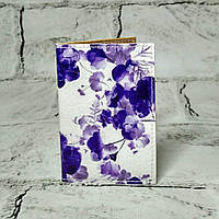 Обкладинка для ID паспорта Квіти обкладинка на пластиковий паспорт права 6,5х9,3 см (501-43)