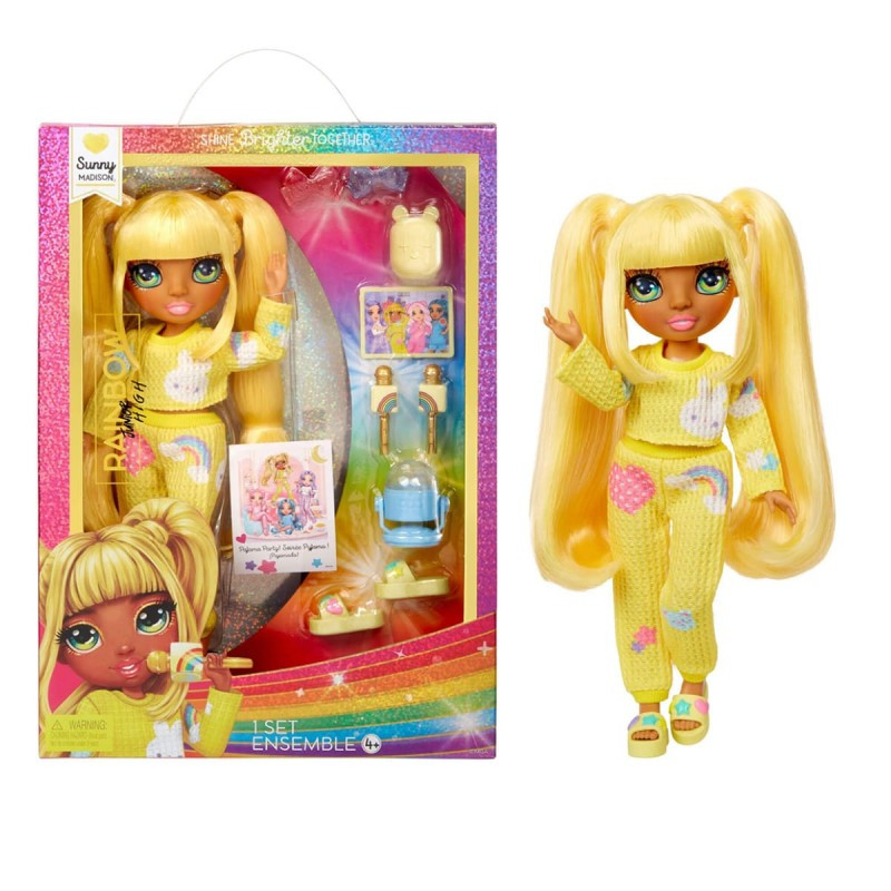 Кукла Rainbow High Junior High PJ Party Санни (503682)